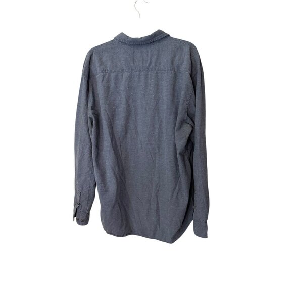 Howler Bros Men’s XXL 2XL Flannel Plaid Button Up Long Sleeve Speckle Gray - Picture 2 of 3